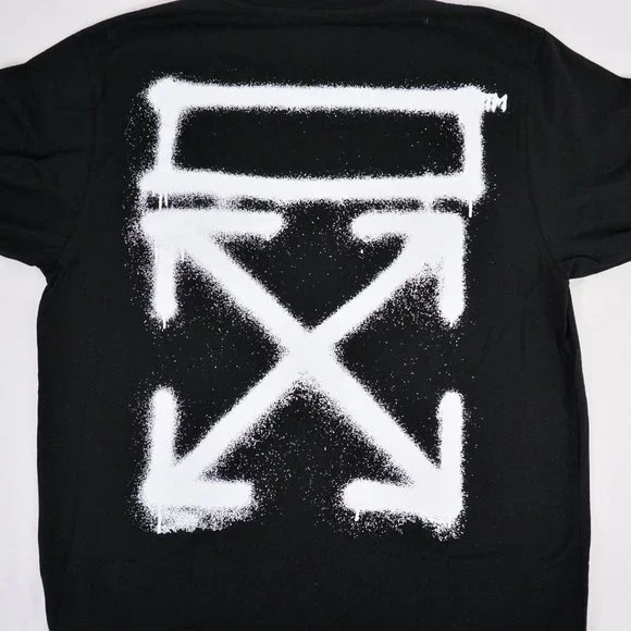 New With Tags Off-White Spray Marker Logo Short-Sleeve T-Shirt Men's XL - Picture 5 of 13